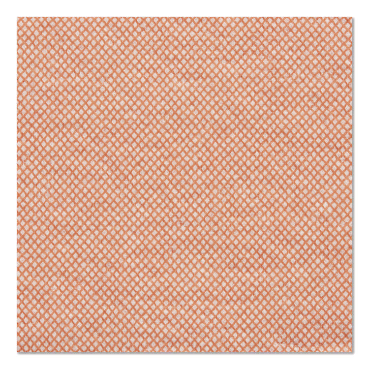 goRag Premium All-Purpose DRC Roll Wipers, 10" x 250 ft, Orange, 6/Carton