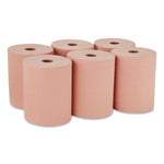 goRag Premium All-Purpose DRC Roll Wipers, 10" x 250 ft, Orange, 6/Carton