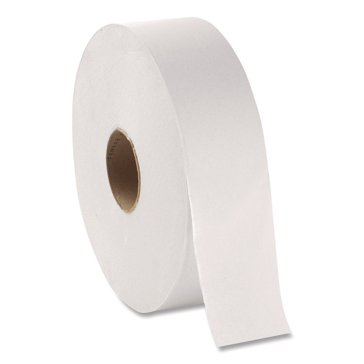 White Jumbo Bathroom Tissue, Septic Safe, 2-Ply, 3.5 x 1,000 ft, 4/Carton