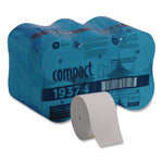 Compact Coreless 1-Ply Bath Tissue, Septic Safe, White, 3,000 Sheets/Roll, 18 Rolls/Carton