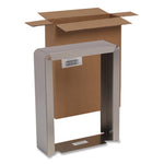 Wall Mount Collar For 59316/59466, 13.3 X 4.1 X 15.5, Stainless Steel