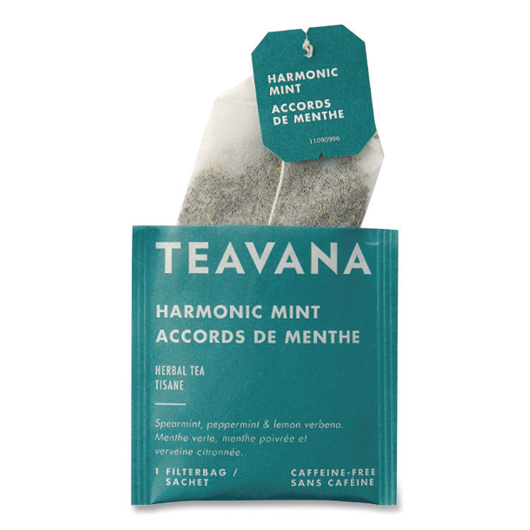 Teavana Tea Bags, Harmonic Mint Decaf, 0.05 oz, 24/Box