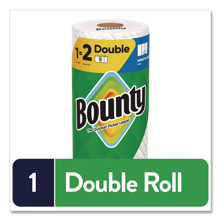 Select-a-Size Kitchen Roll Paper Towels, 2-Ply, 5.9 x 11, White, 82 Sheets/Double Roll, 24 Rolls/Carton