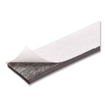 Magnetic Adhesive Tape Roll, 0.5" x 7 ft, Black