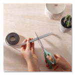 Magnetic Adhesive Tape Roll, 0.5" x 7 ft, Black