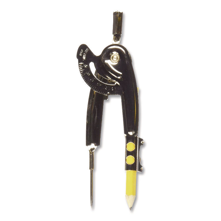 Ball Bearing Compass, 13" Diameter, Metal, Metallic Color