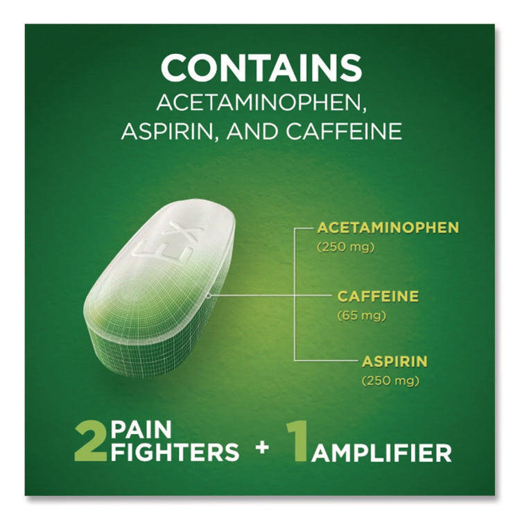 X-Strength Caplets, 2 Caplets/Packet, 30 Packets/Box