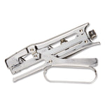 Lightweight Clipper Stapler, 20-Sheet Capacity, 2.63" Throat, Chrome