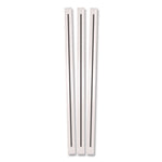 Wrapped Polypropylene Stirrers, 7.75", Black, 500/Box