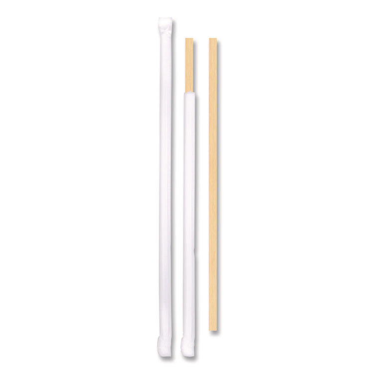 Wrapped Wood Stirrers, 5.5", 500/Box