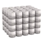 Pacific Blue Basic Embossed Bathroom Tissue, Septic Safe, 1-Ply, White, 550/roll, 80 Rolls/carton