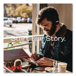 ONYX Rollerball Pen, Stick, Extra-Fine 0.5 mm, Black Ink, Black Barrel, Dozen