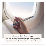 Refill For Vision Elite Roller Ball Pens, Bold Conical Tip, Black Ink, 2/pack