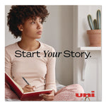 Signo 207 Gel Pen, Retractable, Bold 1 mm, Blue Ink, Smoke/Black/Blue Barrel, Dozen