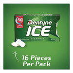Sugarless Gum, Spearmint, 16 Pieces/pack, 9 Packs/box