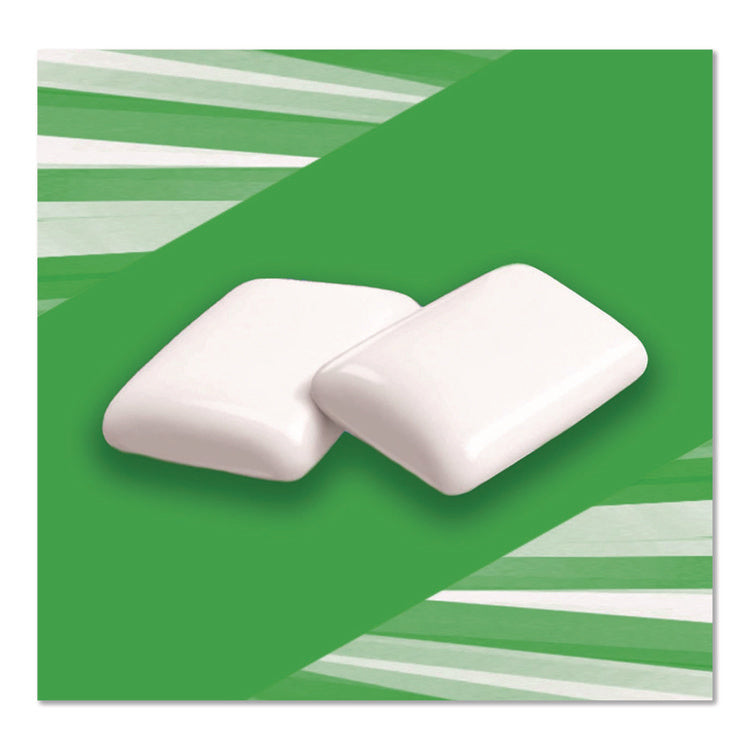 Sugar-Free Gum, White Spearmint, 16 Sticks/pack, 9 Packs/box