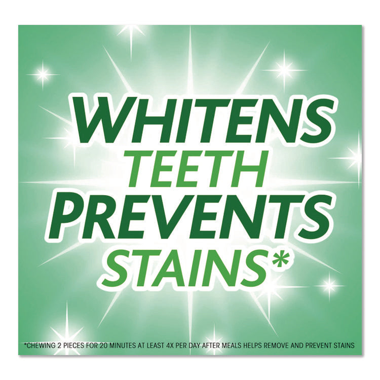 Sugar-Free Gum, White Spearmint, 16 Sticks/pack, 9 Packs/box