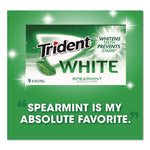 Sugar-Free Gum, White Spearmint, 16 Sticks/pack, 9 Packs/box