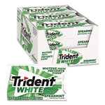 Sugar-Free Gum, White Spearmint, 16 Sticks/pack, 9 Packs/box