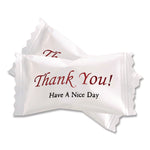 Thank You Have a Nice Day Mints, Peppermint, Individually Wrapped, 1,000/Carton