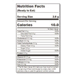 Pure Sugar Packets, 0.11 oz Packet, 1,000/Carton