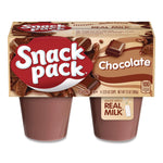 Pudding Cups, Chocolate, 3.5 Oz Cup, 48/carton