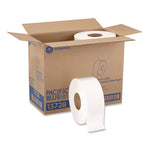 Jumbo Jr. Bath Tissue Roll, Septic Safe, 2-Ply, White, 3.3" x 1,000 ft, 8 Rolls/Carton