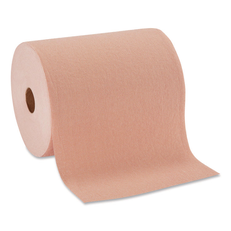 goRag Premium All-Purpose DRC Roll Wipers, 10" x 250 ft, Orange, 6/Carton