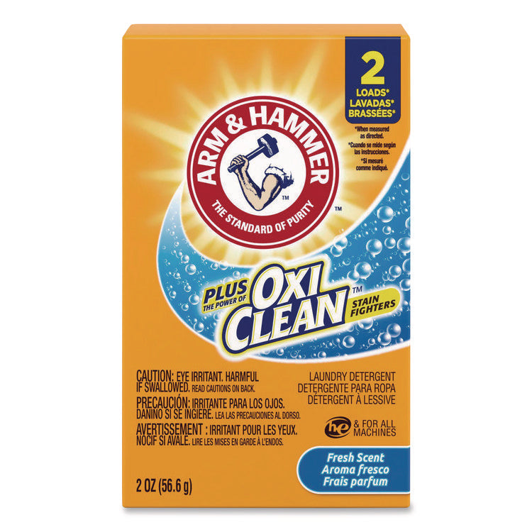 Plus the Power of OxiClean Powder Detergent, 2 oz Box, 156/Carton