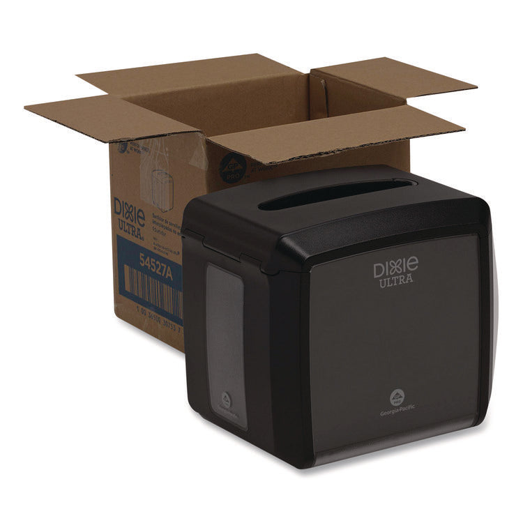 Tabletop Napkin Dispenser, 7.6 x 6.1 x 7.2, Black