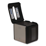Tabletop Napkin Dispenser, 7.6 x 6.1 x 7.2, Stainless