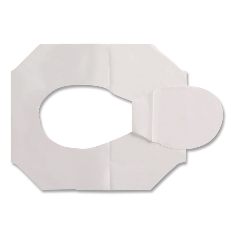Safe-T-Gard Half-Fold Toilet Seat Covers, 14.5 X 17, White, 250/pack, 20 Packs/carton