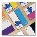 Spiral Notebooks, 1-Subject, Wide/Legal Rule, Randomly Assorted Cover Color, (70) 10.5 x 8 Sheets