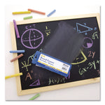 Whiteboard and Chalkboard Eraser, 5" x 2" x 1", White