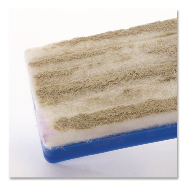 Whiteboard and Chalkboard Eraser, 5" x 2" x 1", White