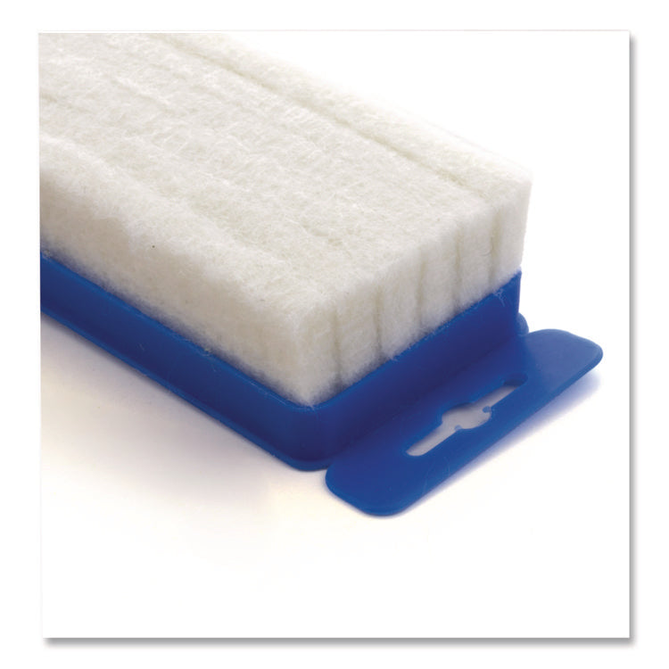 Whiteboard and Chalkboard Eraser, 5" x 2" x 1", White