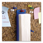 Whiteboard and Chalkboard Eraser, 5" x 2" x 1", White