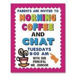 Neon Color Poster Letters and Numbers, Assorted Neon Character Colors, 310/Pack