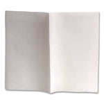 Singlefold Interfolded Bathroom Tissue, Septic Safe, 1-Ply, White, 400 Sheets/pack, 60 Packs/carton