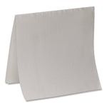 Pacific Blue Select Disposable Patient Care Washcloths, 1-Ply, 10 x 13, Unscented, White, 55/Pack, 24 Packs/Carton