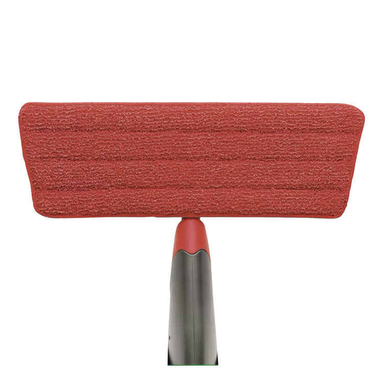 Reveal Microfiber Spray Mop Kit, Microfiber Head, 54.5" Silver/black Handle