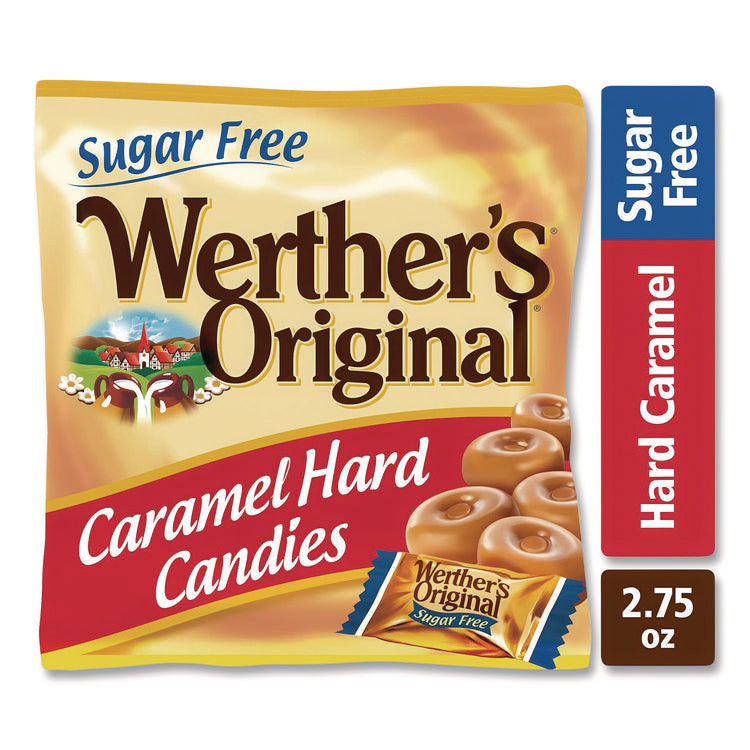 Hard Candies, Caramel, Individually Wrapped, 2.75 Oz