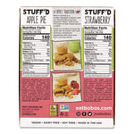Stuff'D Apple Pie/Strawberry Oat Bites, 1.3 oz Individually Wrapped, 24/Carton