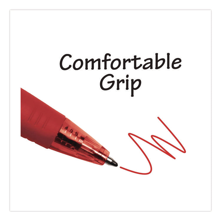 BU3 BALLPOINT PEN, RETRACTABLE, MEDIUM 1 MM, ASSORTED INK AND BARREL COLORS, 18/PACK