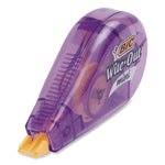 Wite-Out Brand Mini Correction Tape, Non-Refillable, Blue/Purple/Yellow Applicators, 0.2" x 314.4", 3/Pack