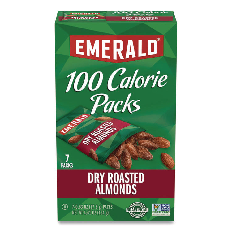 100 Calorie Pack Nuts, 0.63 oz Pack, 7/Box