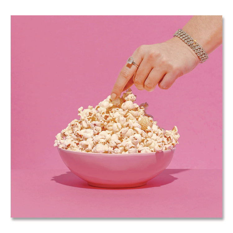 Snack Organic Himalayan Pink Salt Popcorn, 0.88 oz Bag, 18/Carton