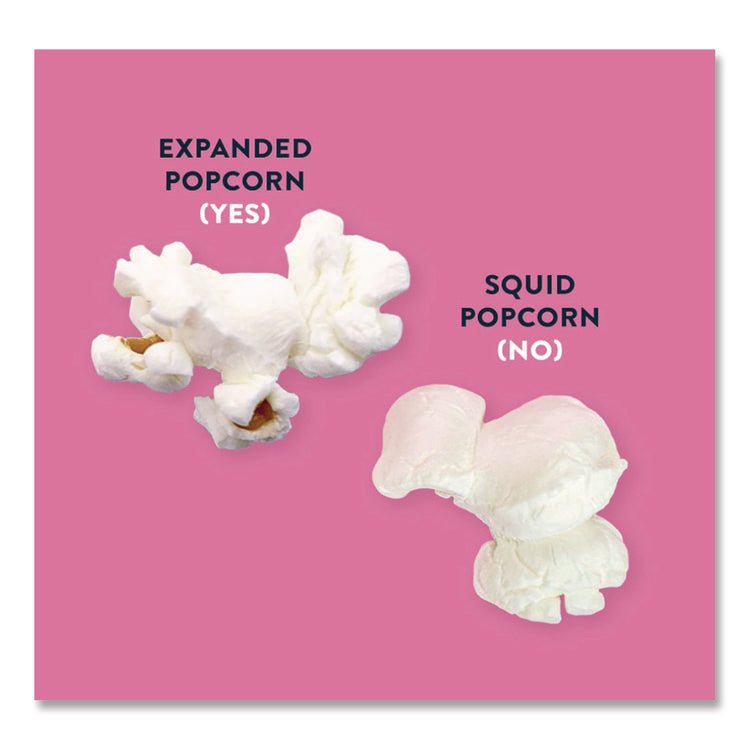 Snack Organic Himalayan Pink Salt Popcorn, 0.88 oz Bag, 18/Carton