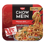 Teriyaki Beef Chow Mein Noodles, 4 oz Bowl, 8/Carton