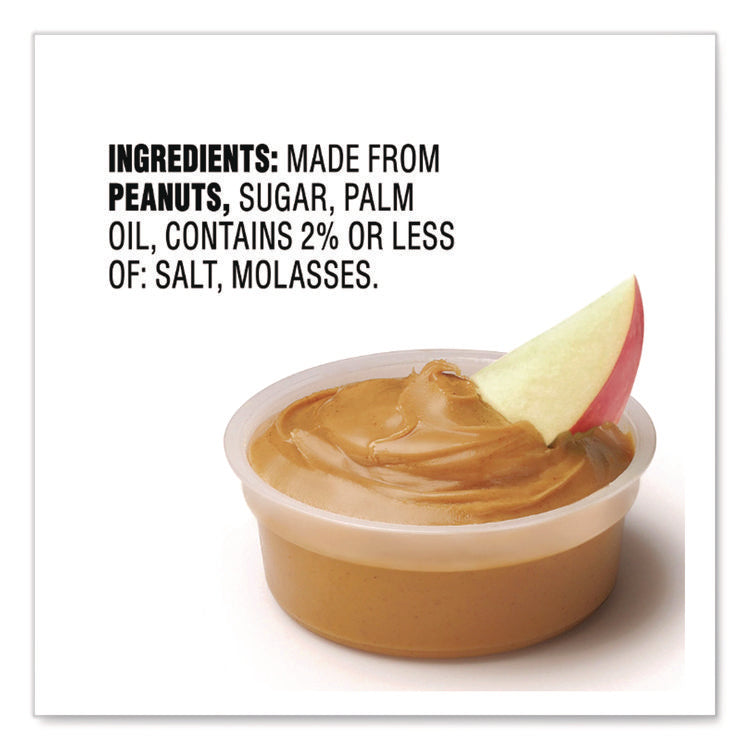 Spreads, Natural Creamy Peanut Butter, 1.5 oz Cup, 8/Box